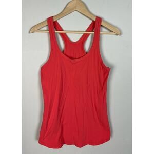 Lululemon Cool Racerback Tank Top Coral Yoga Running Gym Athletic Lightweight